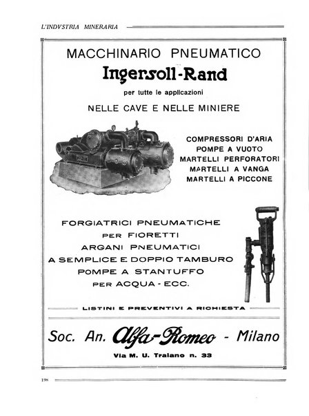 L'industria mineraria bollettino mensile della Federazione nazionale fascista dell'industria mineraria