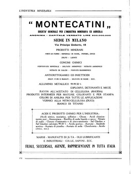 L'industria mineraria bollettino mensile della Federazione nazionale fascista dell'industria mineraria