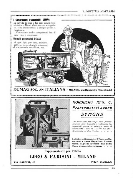 L'industria mineraria bollettino mensile della Federazione nazionale fascista dell'industria mineraria