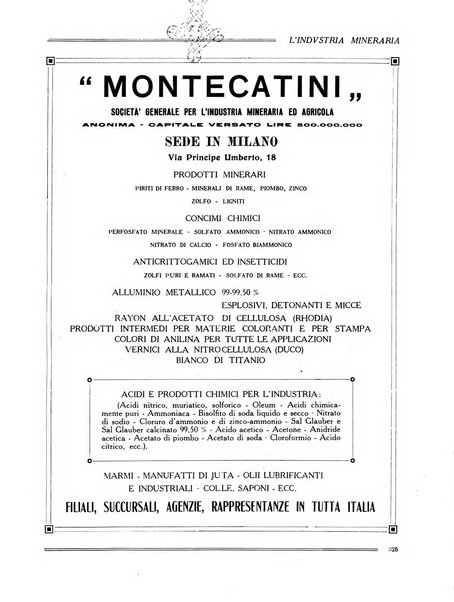 L'industria mineraria bollettino mensile della Federazione nazionale fascista dell'industria mineraria