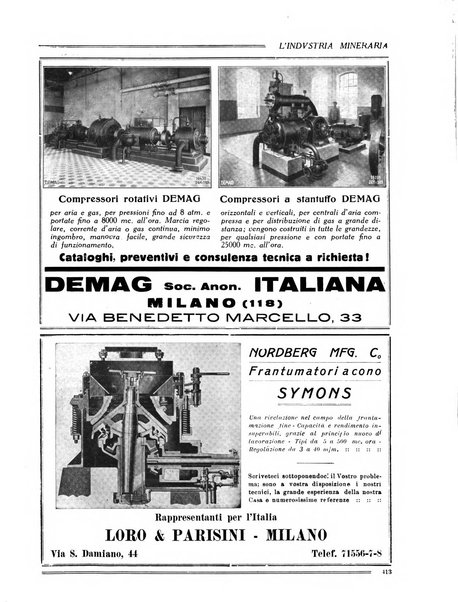 L'industria mineraria bollettino mensile della Federazione nazionale fascista dell'industria mineraria