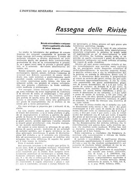 L'industria mineraria bollettino mensile della Federazione nazionale fascista dell'industria mineraria