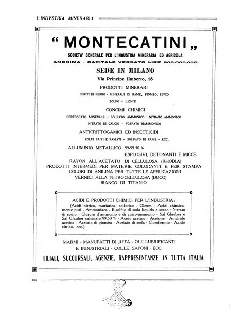 L'industria mineraria bollettino mensile della Federazione nazionale fascista dell'industria mineraria