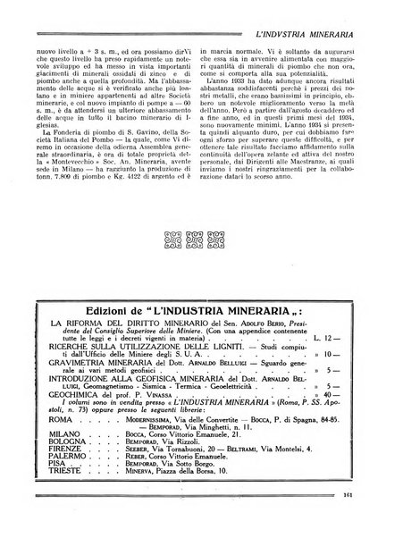 L'industria mineraria bollettino mensile della Federazione nazionale fascista dell'industria mineraria