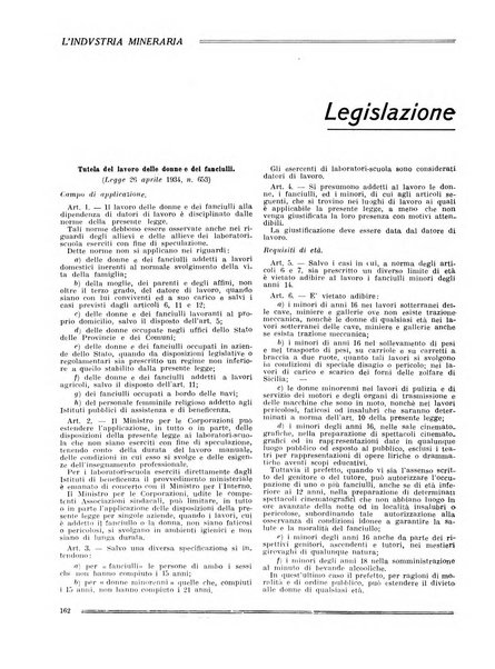 L'industria mineraria bollettino mensile della Federazione nazionale fascista dell'industria mineraria