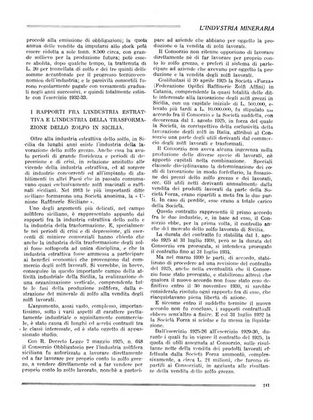 L'industria mineraria bollettino mensile della Federazione nazionale fascista dell'industria mineraria