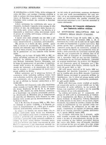 L'industria mineraria bollettino mensile della Federazione nazionale fascista dell'industria mineraria