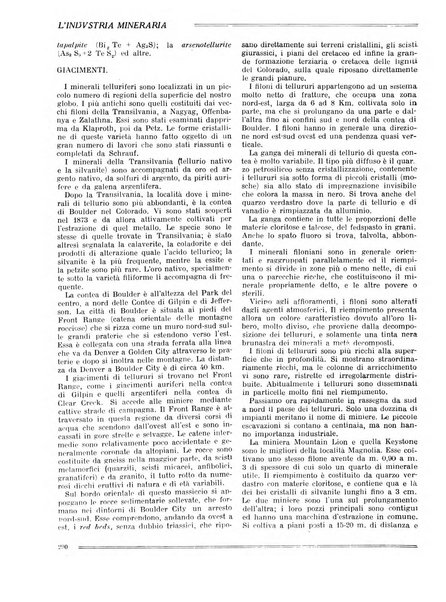 L'industria mineraria bollettino mensile della Federazione nazionale fascista dell'industria mineraria