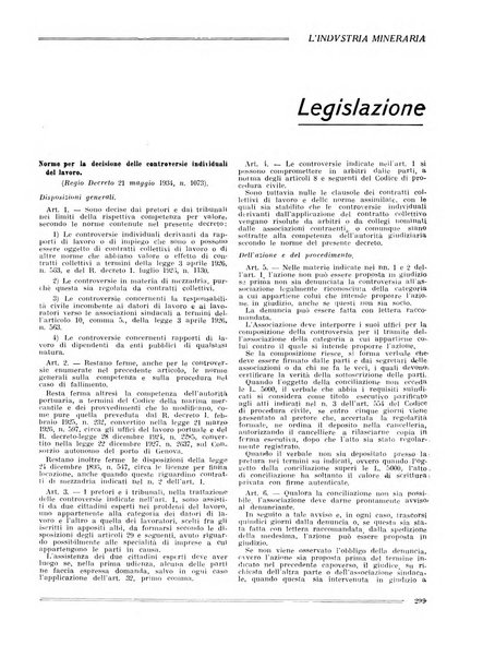 L'industria mineraria bollettino mensile della Federazione nazionale fascista dell'industria mineraria