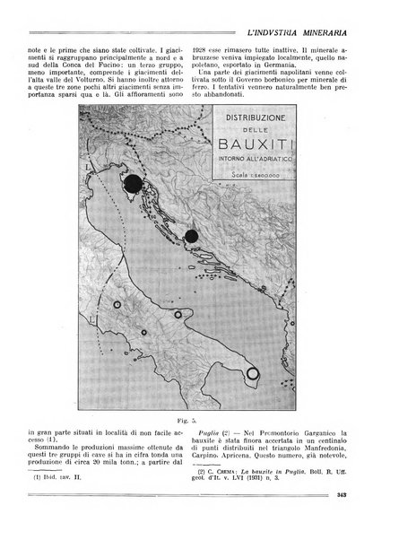 L'industria mineraria bollettino mensile della Federazione nazionale fascista dell'industria mineraria