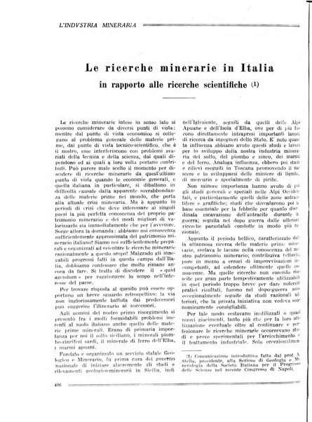 L'industria mineraria bollettino mensile della Federazione nazionale fascista dell'industria mineraria