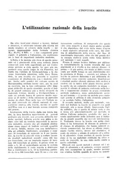 L'industria mineraria bollettino mensile della Federazione nazionale fascista dell'industria mineraria