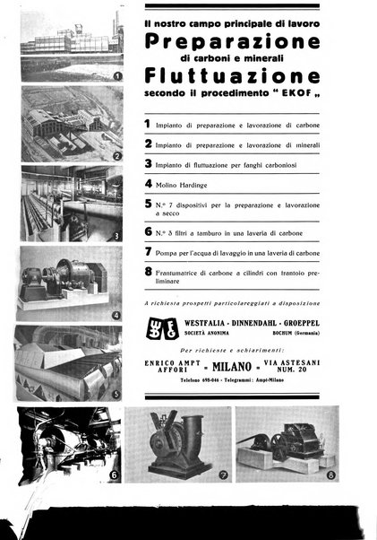 L'industria mineraria bollettino mensile della Federazione nazionale fascista dell'industria mineraria