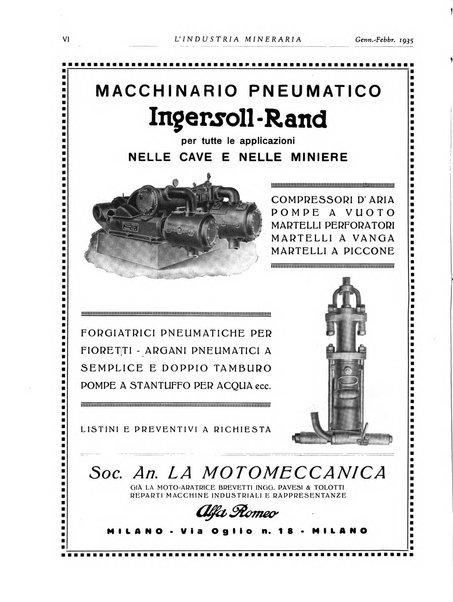 L'industria mineraria bollettino mensile della Federazione nazionale fascista dell'industria mineraria