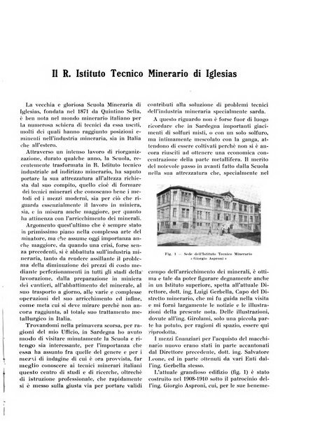 L'industria mineraria bollettino mensile della Federazione nazionale fascista dell'industria mineraria