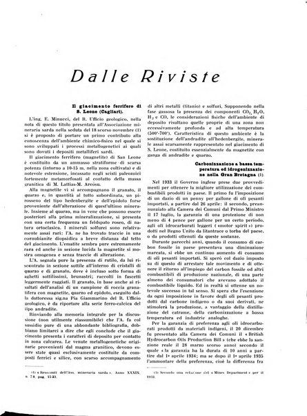 L'industria mineraria bollettino mensile della Federazione nazionale fascista dell'industria mineraria