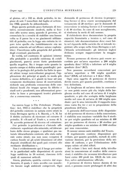 L'industria mineraria bollettino mensile della Federazione nazionale fascista dell'industria mineraria