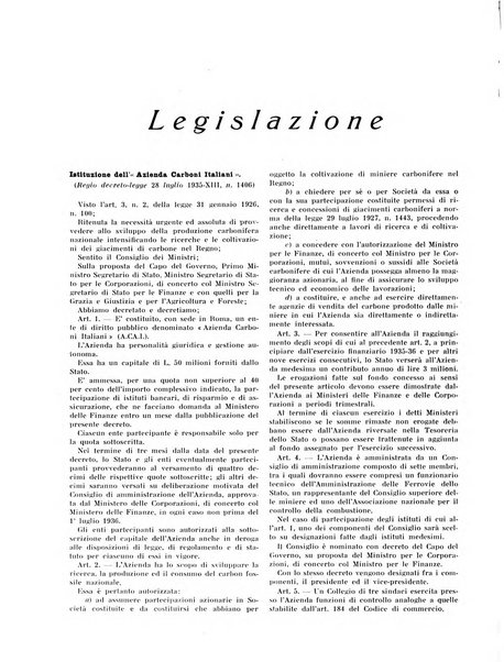 L'industria mineraria bollettino mensile della Federazione nazionale fascista dell'industria mineraria