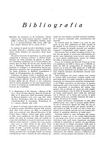 L'industria mineraria bollettino mensile della Federazione nazionale fascista dell'industria mineraria