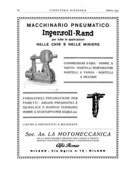 L'industria mineraria bollettino mensile della Federazione nazionale fascista dell'industria mineraria