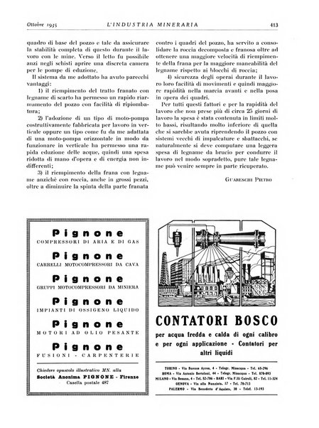 L'industria mineraria bollettino mensile della Federazione nazionale fascista dell'industria mineraria