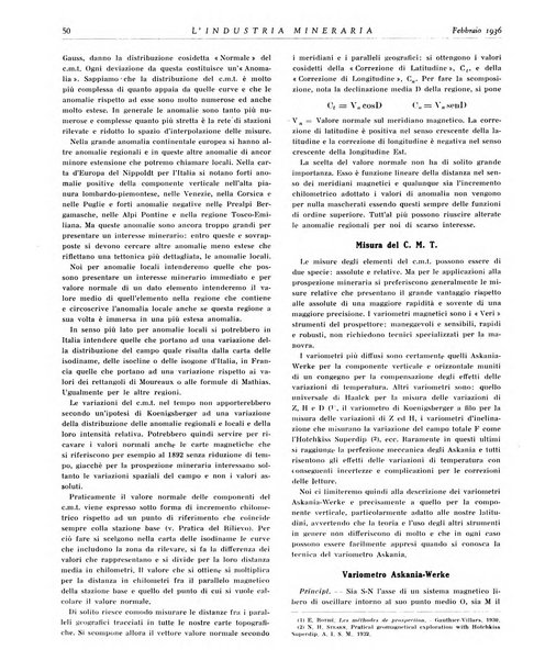 L'industria mineraria bollettino mensile della Federazione nazionale fascista dell'industria mineraria