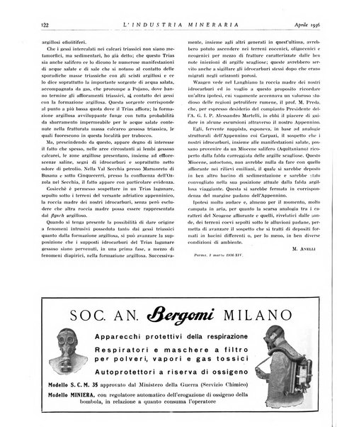 L'industria mineraria bollettino mensile della Federazione nazionale fascista dell'industria mineraria