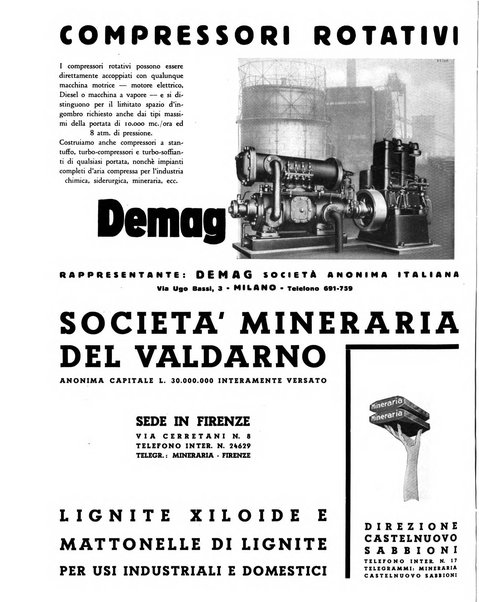 L'industria mineraria bollettino mensile della Federazione nazionale fascista dell'industria mineraria