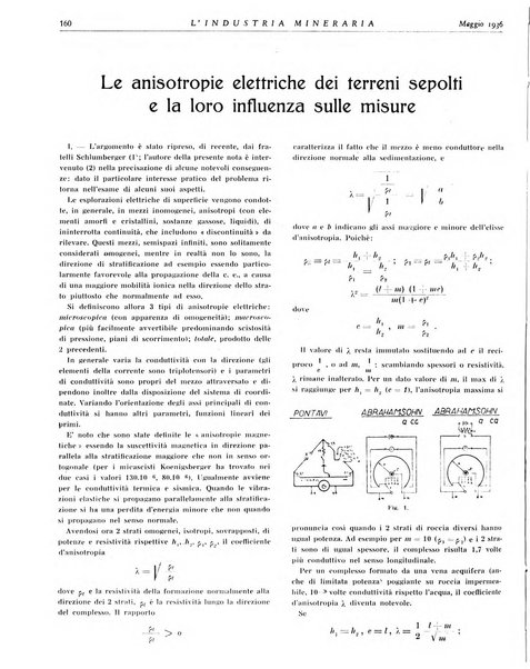 L'industria mineraria bollettino mensile della Federazione nazionale fascista dell'industria mineraria