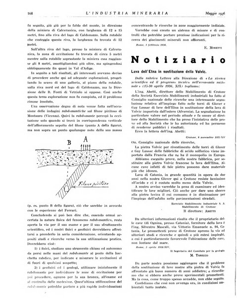 L'industria mineraria bollettino mensile della Federazione nazionale fascista dell'industria mineraria