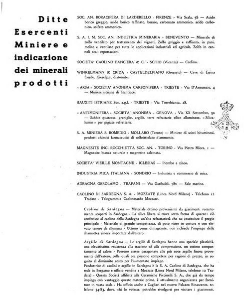 L'industria mineraria bollettino mensile della Federazione nazionale fascista dell'industria mineraria