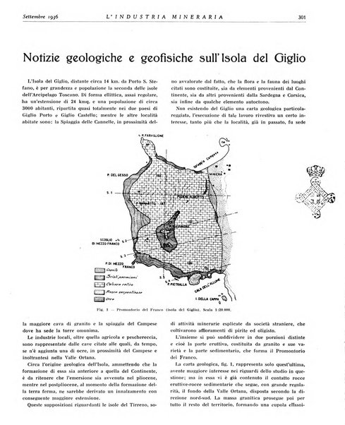 L'industria mineraria bollettino mensile della Federazione nazionale fascista dell'industria mineraria