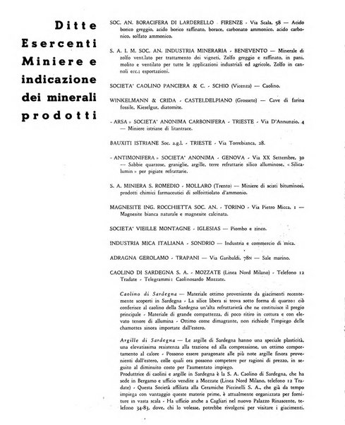 L'industria mineraria bollettino mensile della Federazione nazionale fascista dell'industria mineraria