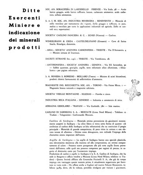 L'industria mineraria bollettino mensile della Federazione nazionale fascista dell'industria mineraria