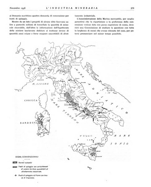 L'industria mineraria bollettino mensile della Federazione nazionale fascista dell'industria mineraria