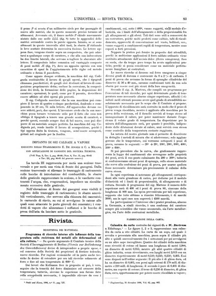 L'industria rivista tecnica ed economica illustrata