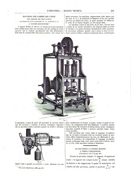 L'industria rivista tecnica ed economica illustrata