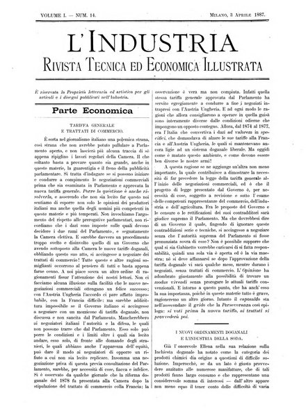 L'industria rivista tecnica ed economica illustrata