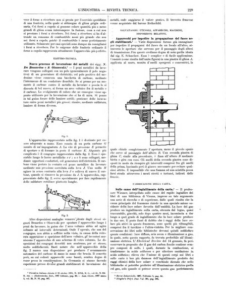 L'industria rivista tecnica ed economica illustrata