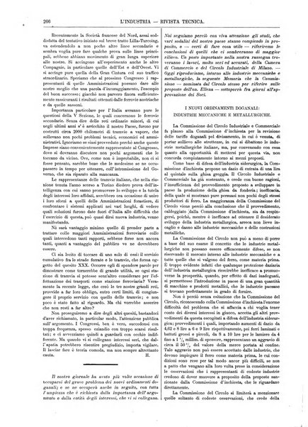 L'industria rivista tecnica ed economica illustrata