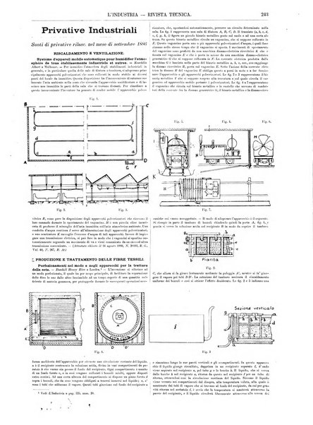 L'industria rivista tecnica ed economica illustrata