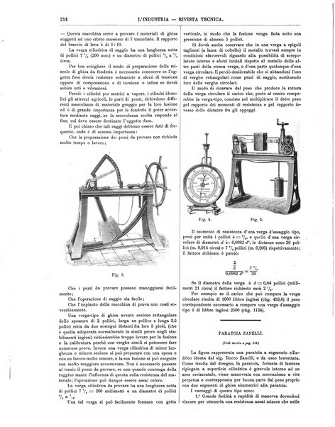 L'industria rivista tecnica ed economica illustrata