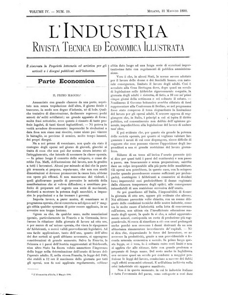 L'industria rivista tecnica ed economica illustrata