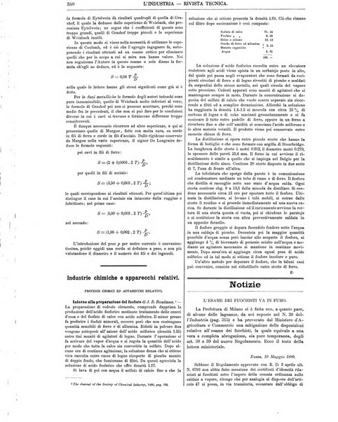 L'industria rivista tecnica ed economica illustrata