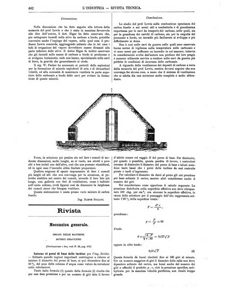 L'industria rivista tecnica ed economica illustrata