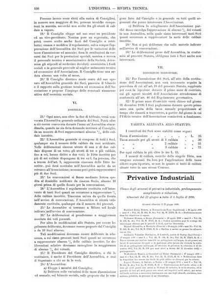 L'industria rivista tecnica ed economica illustrata