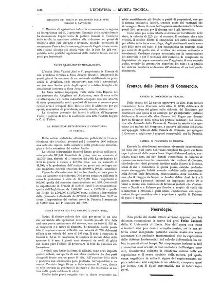 L'industria rivista tecnica ed economica illustrata