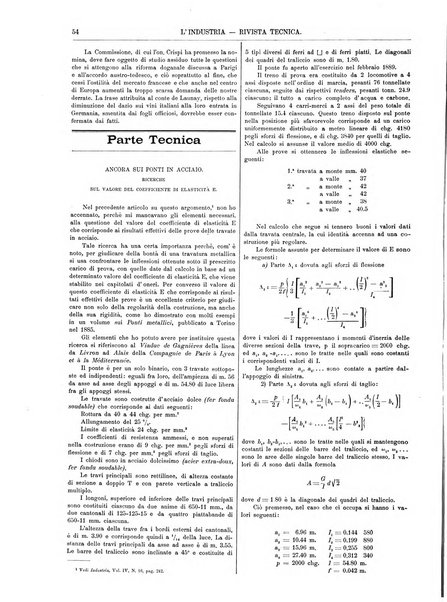 L'industria rivista tecnica ed economica illustrata