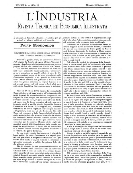 L'industria rivista tecnica ed economica illustrata