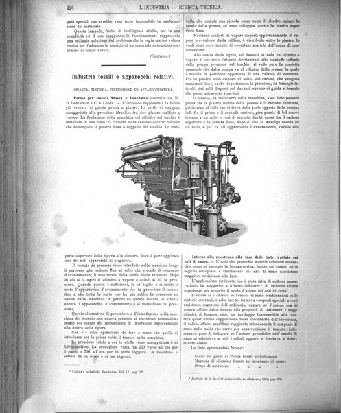 L'industria rivista tecnica ed economica illustrata